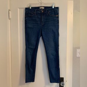 Madewell mid-rise skinny jeans